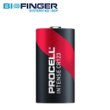 1x Duracell Procell Intense CR123A Batterie