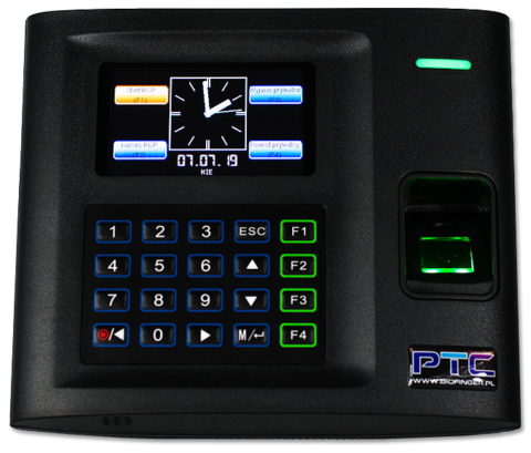 Biometryczny rejestrator czasu pracy RCP na odcisk palca BIOFINGER.US15C-ID