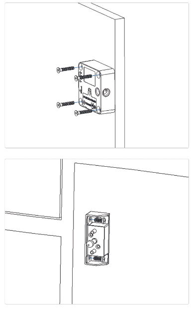 Montaż elektronicznego zamka meblowego BIO-61A
